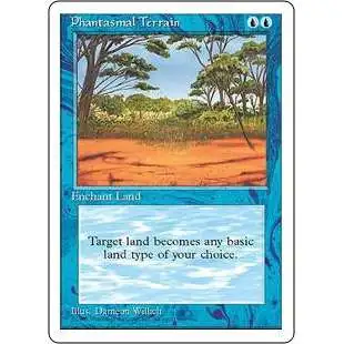MtG 4th Edition Common Phantasmal Terrain