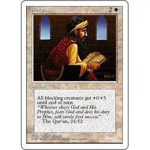 MtG 4th Edition Common Piety