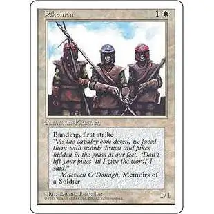 MtG 4th Edition Common Pikemen