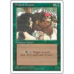 MtG 4th Edition Common Pradesh Gypsies