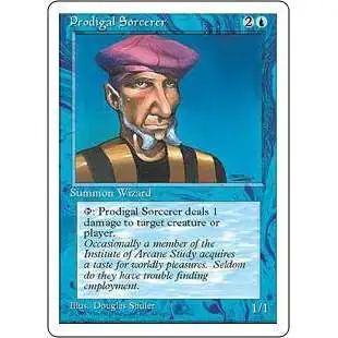 MtG 4th Edition Common Prodigal Sorcerer