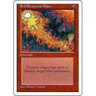 MtG 4th Edition Common Red Elemental Blast