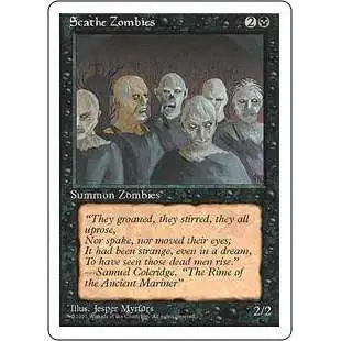 MtG 4th Edition Common Scathe Zombies