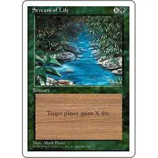 MtG 4th Edition Common Stream of Life