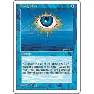MtG 4th Edition Rare Thoughtlace