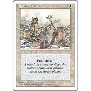 MtG 4th Edition Common Tundra Wolves