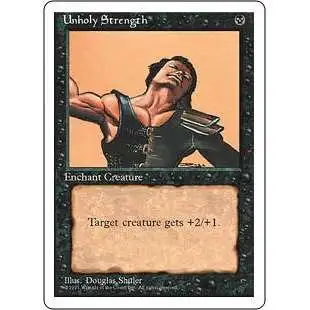 MtG 4th Edition Common Unholy Strength