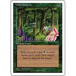 MtG 4th Edition Common Wild Growth