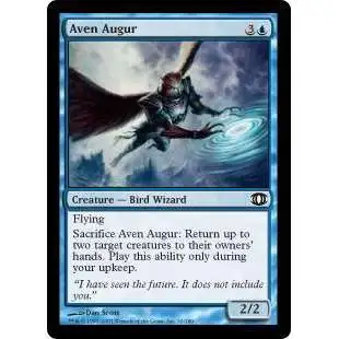 MtG Trading Card Game Future Sight Common Aven Augur #32