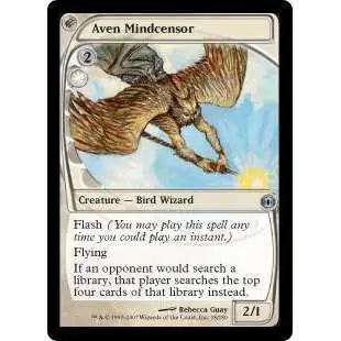 MtG Trading Card Game Future Sight Uncommon Aven Mindcensor #18