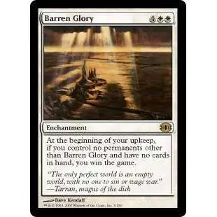 MtG Trading Card Game Future Sight Rare Barren Glory #3