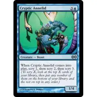 MtG Trading Card Game Future Sight Uncommon Cryptic Annelid #34