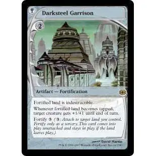 MtG Trading Card Game Future Sight Rare Darksteel Garrison #167