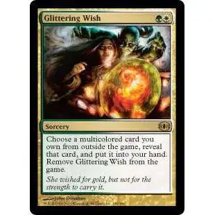MtG Trading Card Game Future Sight Rare Glittering Wish #156