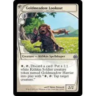 MtG Trading Card Game Future Sight Uncommon Goldmeadow Lookout #22