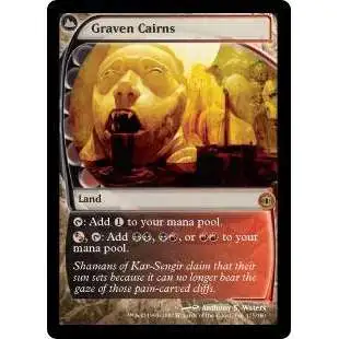 MtG Trading Card Game Future Sight Rare Graven Cairns #175