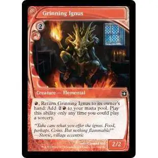 MtG Trading Card Game Future Sight Common FOIL Grinning Ignus #116