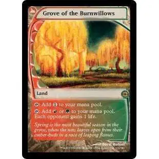 MtG Trading Card Game Future Sight Rare Grove of the Burnwillows #176