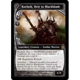 MtG Trading Card Game Future Sight Rare Korlash, Heir to Blackblade #87