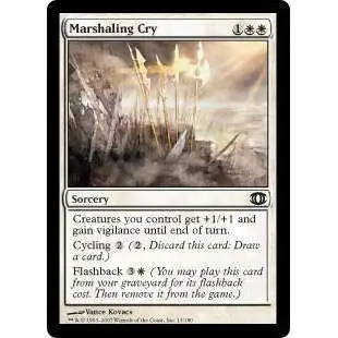 MtG Trading Card Game Future Sight Common Marshaling Cry #13
