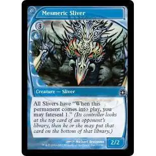MtG Trading Card Game Future Sight Common Mesmeric Sliver #53