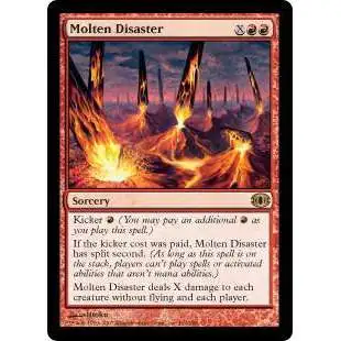 MtG Trading Card Game Future Sight Rare Foil Molten Disaster #102