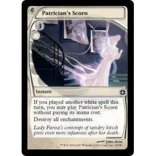 MtG Trading Card Game Future Sight Common Patrician's Scorn #29