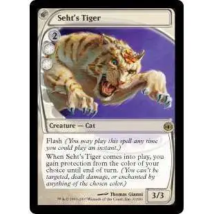 MtG Trading Card Game Future Sight Rare Seht's Tiger #31