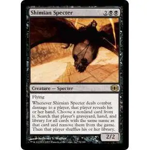 MtG Trading Card Game Future Sight Rare Foil Shimian Specter #76