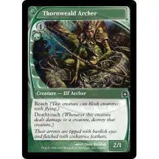 MtG Trading Card Game Future Sight Common Thornweald Archer #154