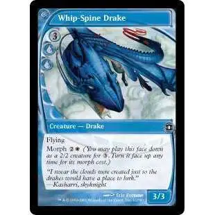 MtG Trading Card Game Future Sight Common Whip-Spine Drake #62