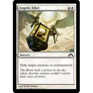 MtG Trading Card Game Gatecrash Common Foil Angelic Edict #2