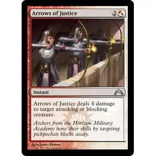 MtG Trading Card Game Gatecrash Uncommon Arrows of Justice #211
