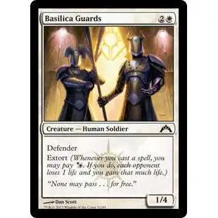 MtG Trading Card Game Gatecrash Common Foil Basilica Guards #5