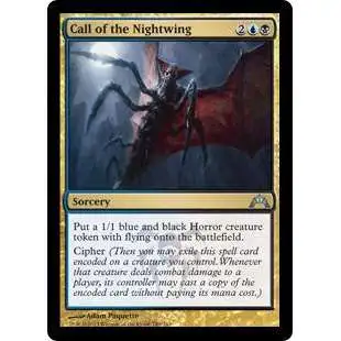 MtG Trading Card Game Gatecrash Uncommon Foil Call of the Nightwing #149