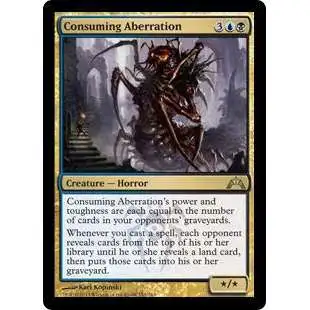 MtG Trading Card Game Gatecrash Rare Foil Consuming Aberration #152