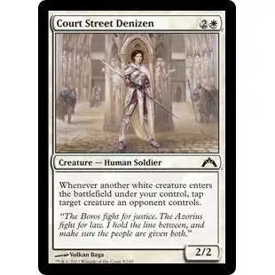 MtG Trading Card Game Gatecrash Common Foil Court Street Denizen #8