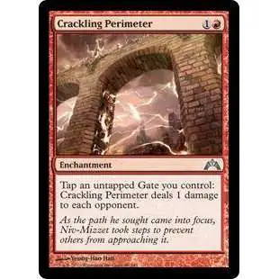 MtG Trading Card Game Gatecrash Uncommon Crackling Perimeter #88