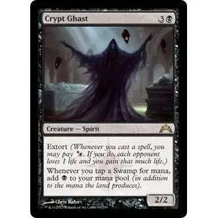 MtG Trading Card Game Gatecrash Rare Crypt Ghast #61