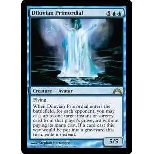 MtG Trading Card Game Gatecrash Rare Foil Diluvian Primordial #33