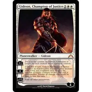 MtG Trading Card Game Gatecrash Mythic Rare Gideon, Champion of Justice #13