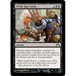 MtG Trading Card Game Gatecrash Common Grisly Spectacle #66