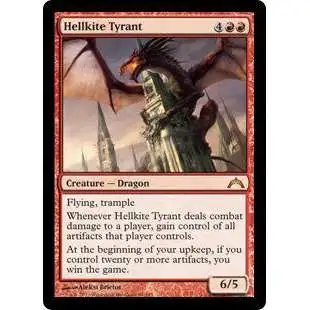 MtG Trading Card Game Gatecrash Mythic Rare Hellkite Tyrant #94