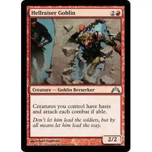 MtG Trading Card Game Gatecrash Uncommon Hellraiser Goblin #95