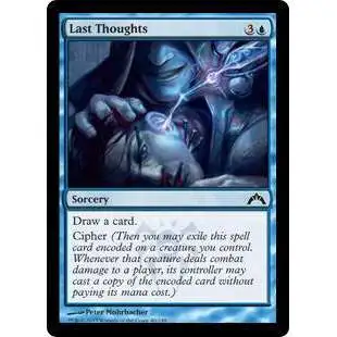 MtG Trading Card Game Gatecrash Common Last Thoughts #40