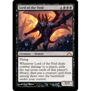 MtG Trading Card Game Gatecrash Mythic Rare Lord of the Void #71