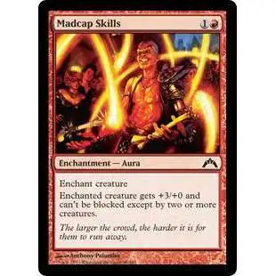 MtG Trading Card Game Gatecrash Common Foil Madcap Skills #98
