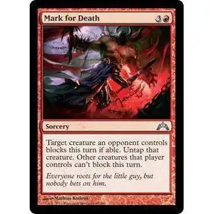 MtG Trading Card Game Gatecrash Uncommon Mark for Death #99