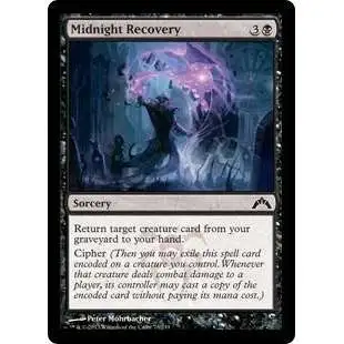 MtG Trading Card Game Gatecrash Common Midnight Recovery #73