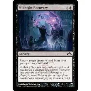 MtG Trading Card Game Gatecrash Common Foil Midnight Recovery #73